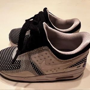 Nike AIR MAX Zero Essential Gray Black Running Shoes size 7